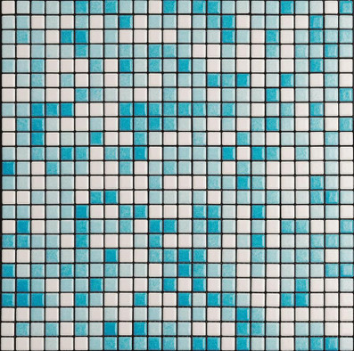 Мозаика Mix Standard Wellness and Pool 14 керамика 30х30 см Appiani матовая чип 12х12 мм, бежевый, бирюзовый XWEL 414