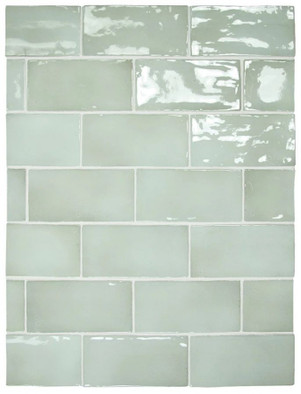 Настенная плитка 26902 Manacor Mint 7,5х15 см Equipe глянцевая керамическая