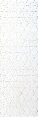 Декор Bianco Rombo Tracce Oro Rett 49,8x149,8 сатинированный керамический