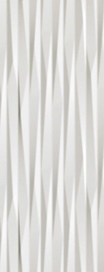 Настенная плитка 3D Blade White Matt керамическая