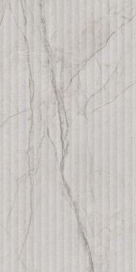 Настенная плитка KM6012B0110R Ифран Серый Светлый глянцевый структура обрезной 60x119,5x1 Kerama Marazzi керамическая