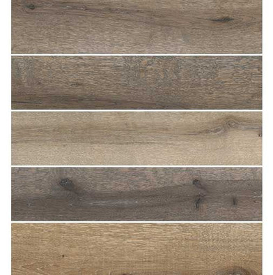 Керамогранит Timber Strip Brown (114693) 9,8х50,05 Wow глазурованный, матовый универсальный