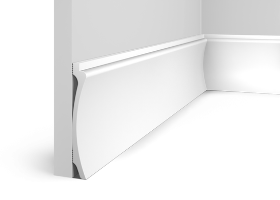 Плинтус Cosca PX046 экополимер/9 2000х112х15 мм