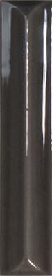 Настенная плитка Nouvelle Vague Charcoal Gloss 3x16 Wow глянцевая керамическая 139396