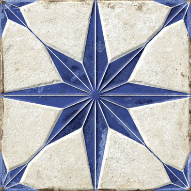 Керамогранит 40466 Fs Starlight Blue LT 22.3x22.3 Peronda антискользящий (grip), матовый, рельефный (рустикальный) универсальная плитка А002246