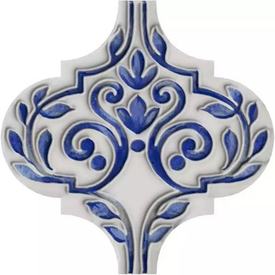 Декор VT/A317/65000 Арабески Майолика 2, 6.5x6.5 Kerama Marazzi глянцевый керамический