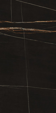 Керамогранит Sahara Noir Lucido 75x150 Maxfine Marmi полированный универсальная плитка L175364MF6