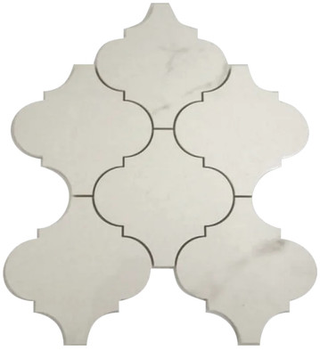 Мозаика Mk.TrexArabescoWLP_10 mm 32.1х37.3 керамогранит лаппатированная, серый