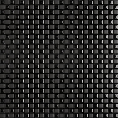 Мозаика Duet001 керамика 30х30 см Appiani Texture матовая чип 12х12 мм, черный