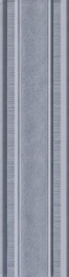 Бордюр Indiga Niagara Blue 10х40 Durstone 00000038591 матовый керамический