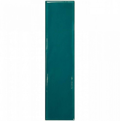 Настенная плитка Grace Teal Gloss 7,5x30 см Wow 124928 глянцевая керамическая