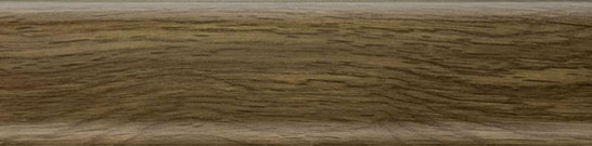 Плинтус Salag с кабель каналом NGF 56 Дуб Кальвадос с мягким краем 23х56х2500