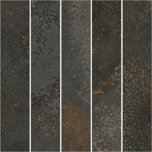 Мозаика Mosaico Nahua NT Basalto 30x30 керамогранит