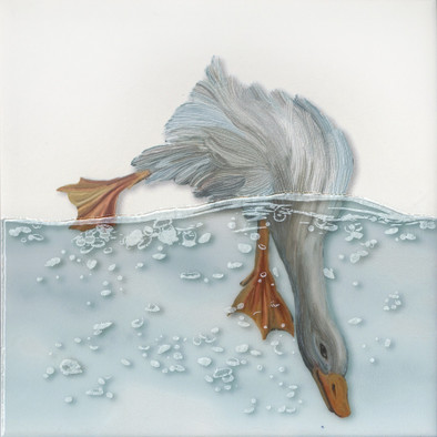 Декор VT/A451/5009 Чудо-озеро 1 20х20 Kerama Marazzi матовый керамический