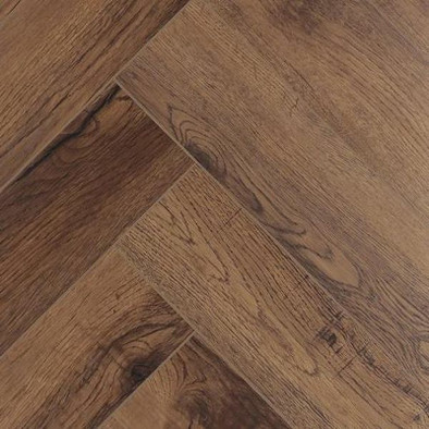SPC ламинат Respect Floor 2306 Дуб Амбарный Венгерская Елка 43 класс 550х110х4 мм (каменно-полимерный) с фаской