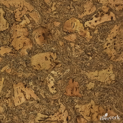 IberCork Леон негро 4 VG 910x300 Пробковый клеевой паркет 4мм 32 класс клеевое соединение