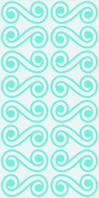 Декор Clichy Blanco керамический