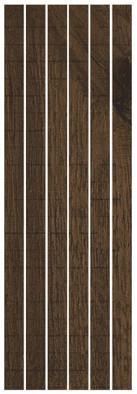 Мозаика Living Ceramics Ombra Mosaic 590 Cocoa 30x90 керамогранит матовая, коричневый LV11763