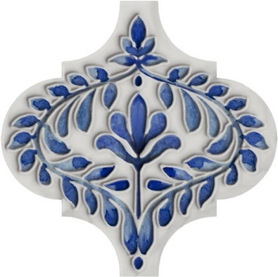 Декор VT/A316/65000 Арабески Майолика 1, 6.5x6.5 Kerama Marazzi глянцевый керамический