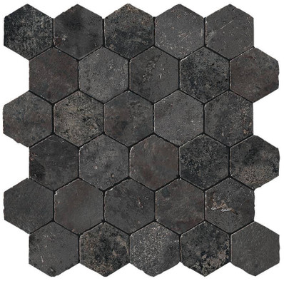 Мозаика Aix Fumée Honeycomb Tumbled (A0UD) 30x31 Неглазурованный керамогранит фото Мозаика Aix Fumée Honeycomb Tumbled (A0UD) 30x31 Неглазурованный керамогранит