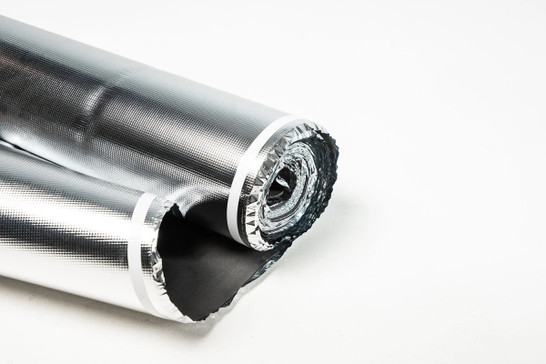 Подложка FloorFORT 2 мм PRO, с отражающим слоем и пароизоляцией для инфракрасного теплого пола