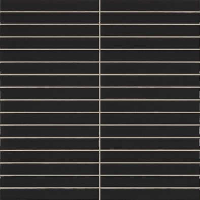 Настенная плитка Pencil Kromo Black 35х35 La Platera матовая керамическая 00-00048899