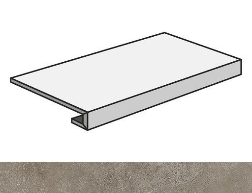 Ступень фронтальная Drift Light Grey Scal.160/Дрифт Лайт Грей160 керамогранит фото Ступень фронтальная Drift Light Grey Scal.160/Дрифт Лайт Грей160 керамогранит