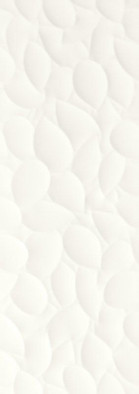 Настенная плитка Genesis Leaf White matt 35х100 керамическая
