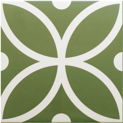 Декор 30710 Rivoli Bergen Verde 20х20 Equipe керамогранит матовый 98920