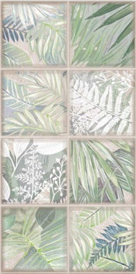 Декор Maiolica Collage Crema-31.5х63 Керлайф матовый керамический 921273