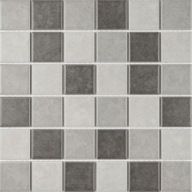 Мозаика KKV48-MIX4 керамика 30.6x30.6 см матовая чип 48x48 мм, серый