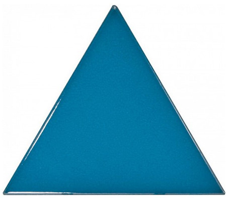 Настенная плитка Triangolo Electric Blue Equipe 10.8х12.4 глянцевая керамическая 23822
