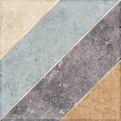 Декор Вставка Неаполитана D3 20х20 Axima матовая керамический