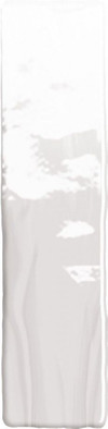 Настенная плитка Colonial White 7,6х30 Ibero глянцевая, рельефная керамическая 78800770