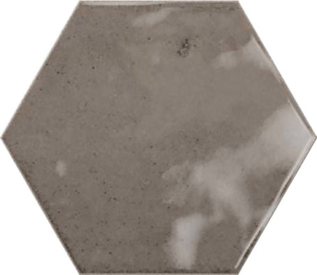 Настенная плитка Hope Hex Espresso Glossy 15x17.3 глянцевая керамическая