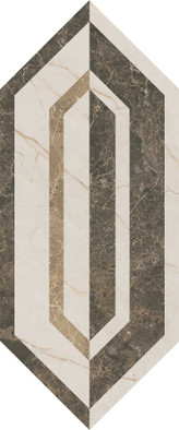 Декор HGD/A473/35003 Бикуш Глянцевый 14х34 Kerama Marazzi керамический