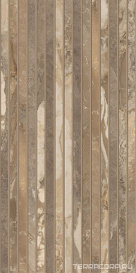 Керамогранит Blend Taupe Milled Nat 60x120 Bottega матовый, структурированный настенная плитка B71449