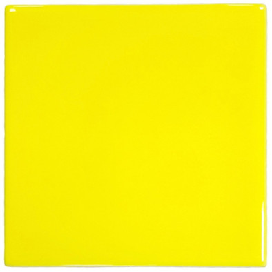 Настенная плитка Mini Tile Yellow Glossy 9.9х9.9 Modern Ceramics глянцевая керамическая