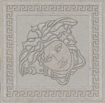 Вставка 261152 Greek Tozzetto Grigio 4x4 матовая керамогранит