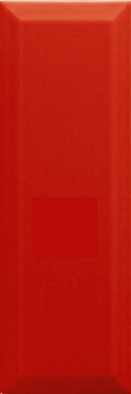 Настенная плитка Vitaminic Rojo Brillo Bisel керамическая