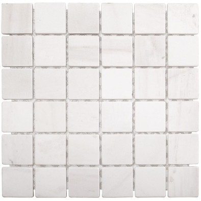 Мозаика 48x48 VMw Tumbled (300x300x8), натур. мрамор