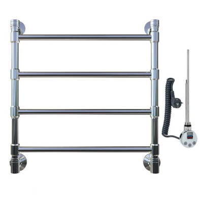 Тругор Полотенцесушитель Винтаж эл ТЭН 60x50 (ЛЦ33) электрический хром