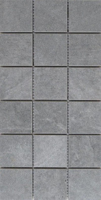 Мозаика Mk.NanotechIndicGrey1530 15х30 керамогранит матовая, серый