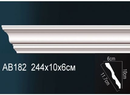Перфект Карниз потолочный гладкий AB182