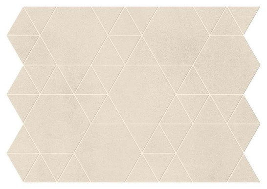 Мозаика Boost Balance Ivory Lock 37,4x50,5 керамогранит Atlas Concorde Italy матовая, бежевый AJX3