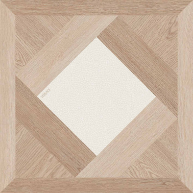 Керамогранит Leatherwood Window Biscuit Nat 3D Rett 60х60 Versace матовый напольная плитка PF60020117