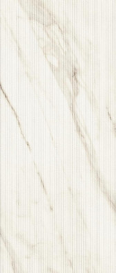 Настенная плитка Marvel 3D Crease Calacatta Bernini 50x120 Atlas Concorde Italy матовая керамическая AQ3X