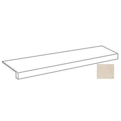 Ступень фронтальная Forte Dei Marmi Rock Siberian Ivory Scalino 33х60 Sp керамогранит матовая Atlas Concorde 620070002918