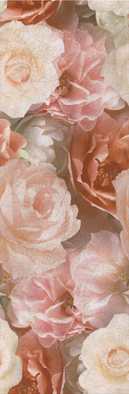 Декор STG\A590\13032TR Контарини Цветы глянцевый обрезной 30x89,5x0,9 Kerama Marazzi керамический