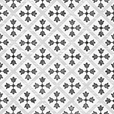 Керамогранит Guadalupe Grey 18.7x18.7 Monopole сатинированный универсальная плитка 81206